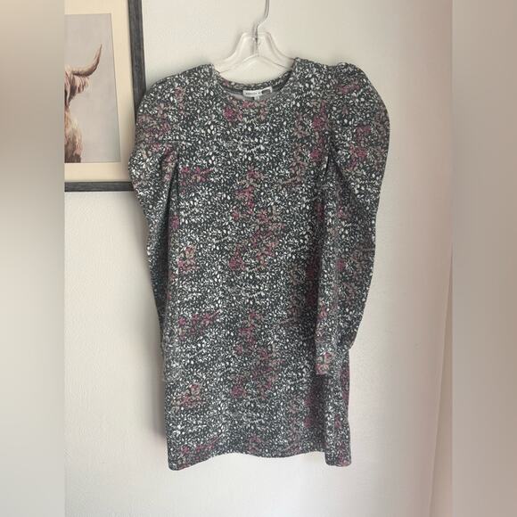 Rebecca Minkoff Ditsy Floral Janine Sweatshirt Dress - Picture 5 of 9